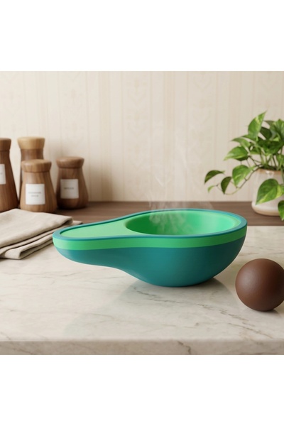 OEM Avocado Shape Decorative Bowl, Small Objects Organizer, 15 mm