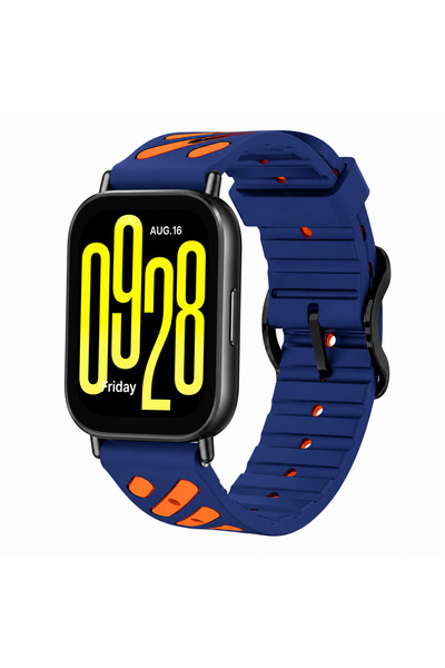 MMP SHOP Xiaomi Redmi Watch 5 Active / 5 Lite Uyumlu Çift Renkli Silikon Spor...