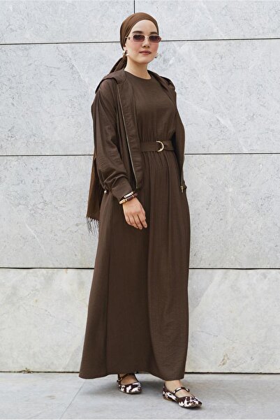 Alvina طقم فستان بحزام 46480