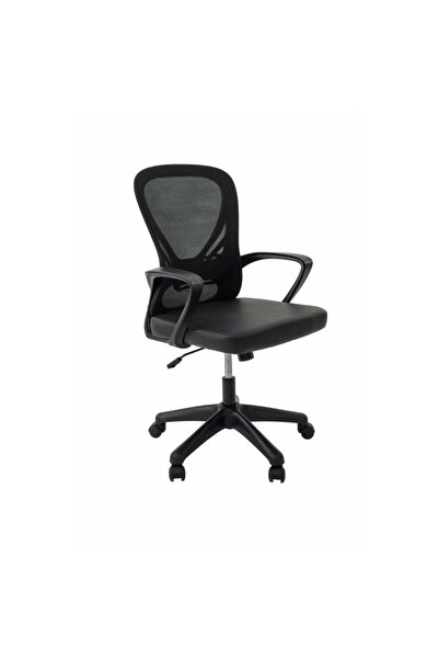 ON Scaun de birou S-180 Negru CB