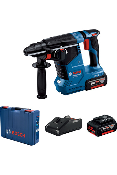 Bosch Ciocan rotopercutor profesional GBH 187-LI fără fir, 18V, 2.4J, SDS Plu...