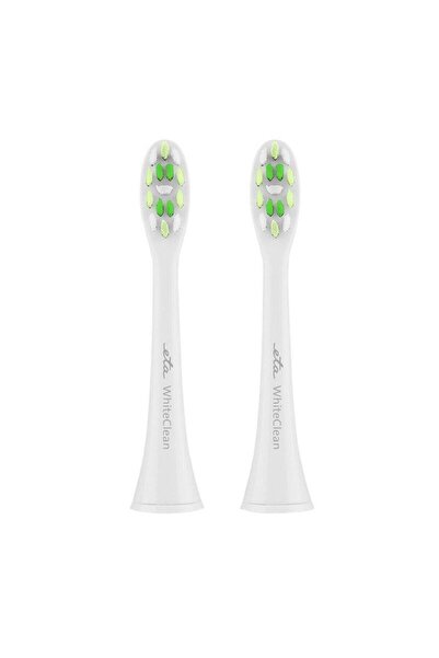 ETA 0707 90400 WhiteClean Replacement Brush Heads, Medium, 2 pcs