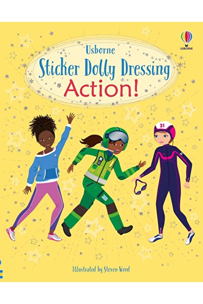 Usborne Autocolant Dolly: Acțiunea de îmbrăcat!