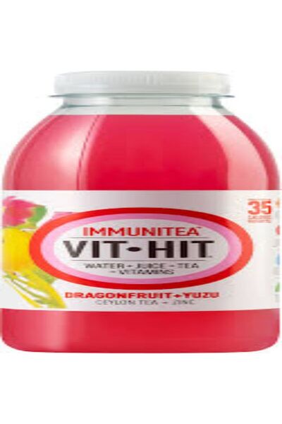 VIT HIT Vit-Hit Dragonfruit Immunitea 500ml X 12
