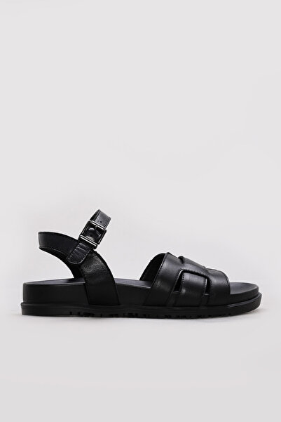 FAST STEP Genuine Leather Women's Classic Sandals 315Za2322-04
