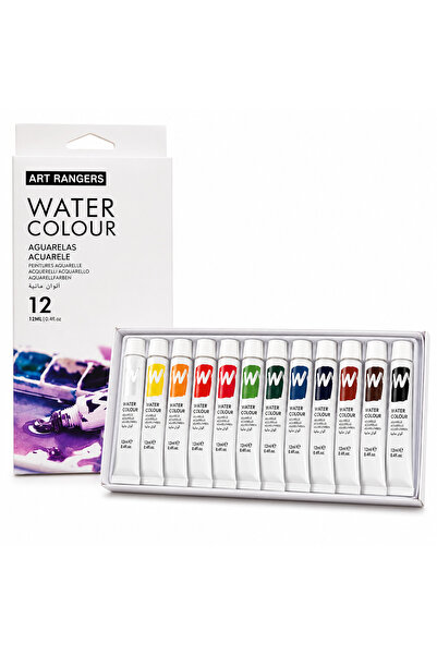 Colorarte Culori tempera Colorarte, 12 culori x 12ml
