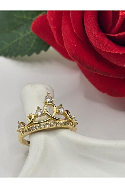 rycollections Xuping Stone Shaped Crystal Stone Adjustable Princess Ring