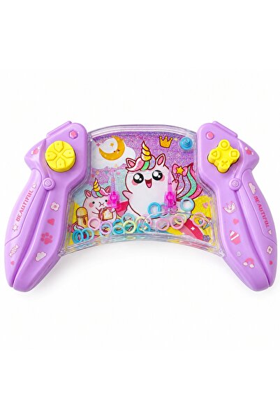 Avaleea Joc Cu Apa Tip Consola Unicorn Pentru Copii, Jucarie Acvatica Interac...