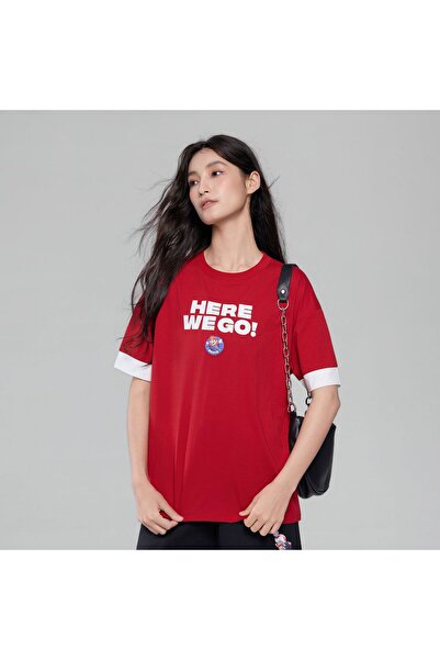 Giordano Women's Super Mario Loose Print Tee