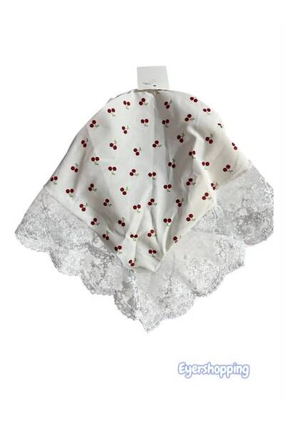 EyER Shoping Bandană din dantelă vintage pentru copii, bandană Gingham, stil ...