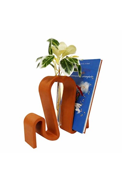 OEM Vază decorativă Flow Terra cu eprubetă de sticlă, Suport floral minimalis...