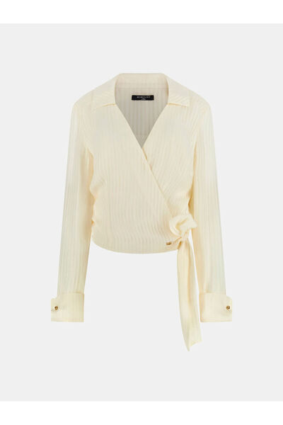 Guess Doria wrap top