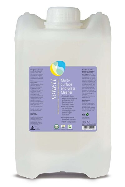 Sonett Detergent pentru sticla si alte suprafete 10l