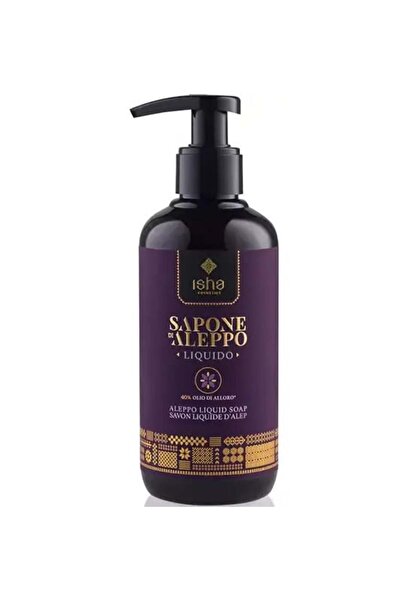 isha Sapun lichid de alep cu 40% ulei de dafin 250ml