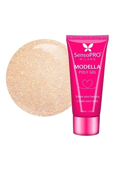 SensoPRO Milano Polygel MODELLA - Peach Luxe, 50ml