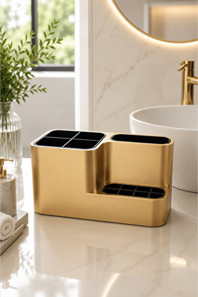 Arvella Studio Multi-Compartment Layered Bathroom Organizer - 6 Different Col...