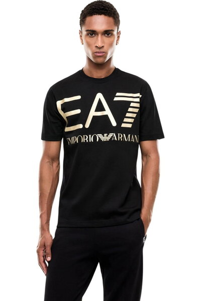 Emporio Armani EA7 Σειρά Λογότυπου Train Μπλουζάκι Oversize M - AF27188-7M002...