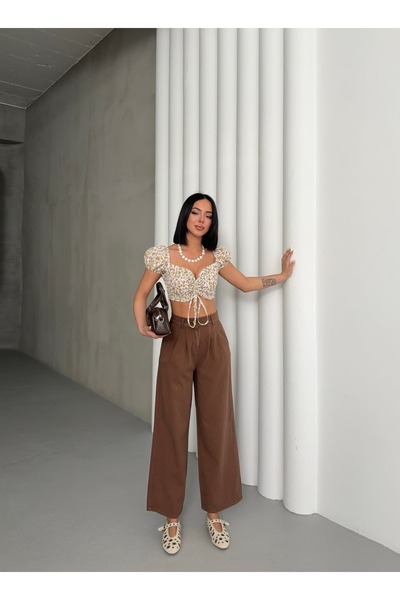 Sade Gabardin Pantolon