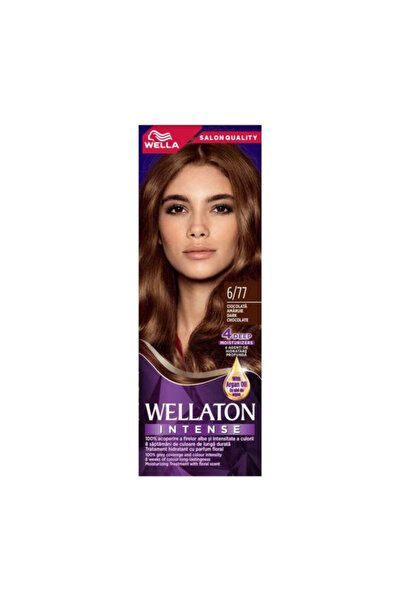 Wellaton Vopsea Permanenta - Wella Intense Color Cream, nuanta 6/77 Ciocolata...