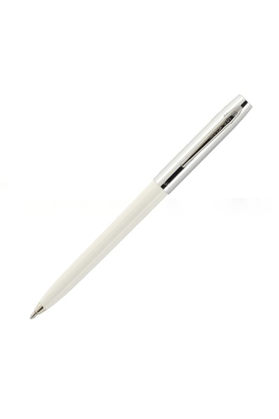 Fisher Space Pen Κάπ-Ο-Μάτικ Ορειχάλκινο καπάκι Λευκός σωλήνας 775-W σε συσκε...