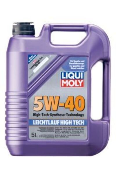 Liqui Moly Ulei motor 5W40 Leichtlauf High Tech 5L