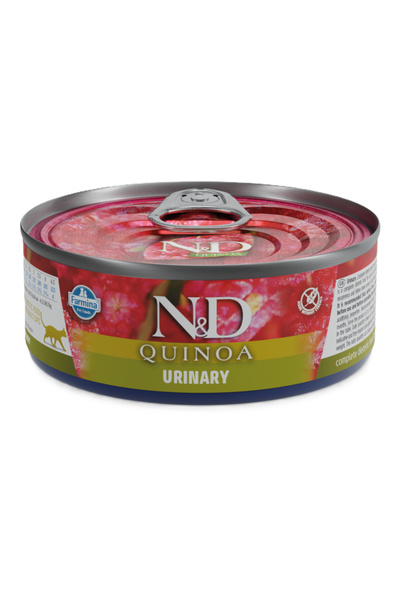 N&D Hrana umeda cu rata pentru pisici Quinoa Urinary, 80 g