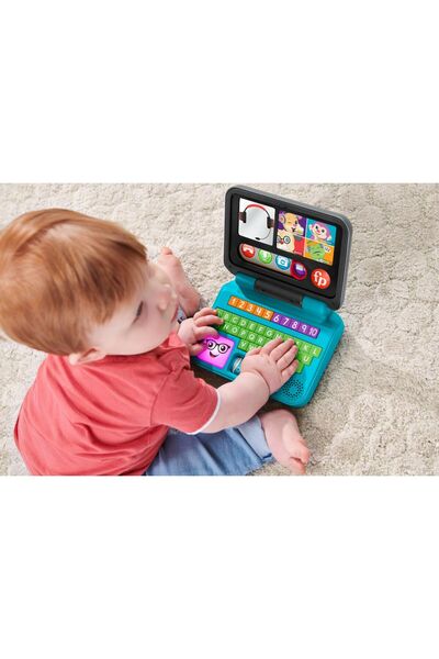 FISHER PRICE Jucarie pentru bebelusi, Laugh And Learn, Laptop interactiv, in ...