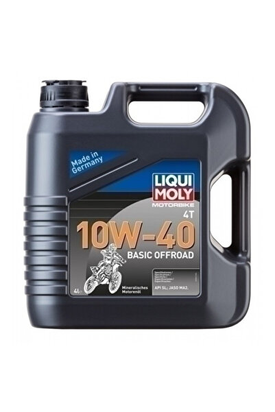 Liqui Moly Ulei motor Motorbike 4T 10W40 Basic Offroad, 4 l