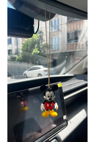 şimika tuning tuningmarketim Mickey Mouse Rearview Mirror Decoration 3D