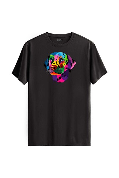 Colermi Lucky Dog Design T-Shirt