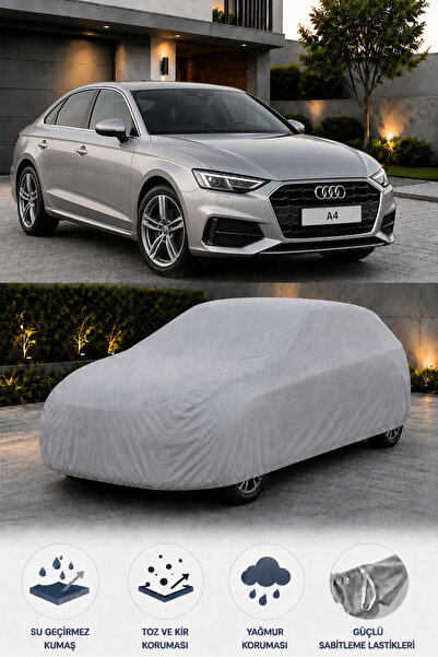 PARİONETTE Audi A4 Uyumlu Tam Koruma Araç Brandası Su Geçirmez Toz Kir Yağmur...