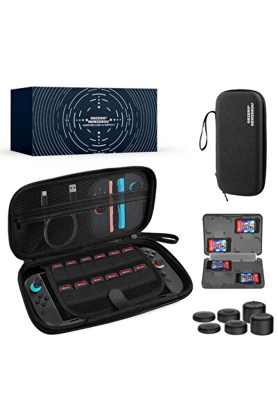 OEM Geantă tip hard case 8în1 pentru consola Nintendo Switch 2 2025 – Husă de...