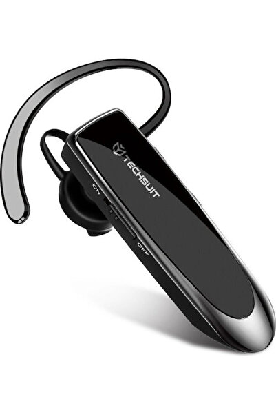 Techsuit CB1 Ακουστικό Bluetooth Handsfree Μαύρο