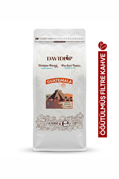 DAVIDIOP قهوة غواتيمالا أنتيغوا المحلية (قهوة مطحونة مفلترة) 1000 جرام