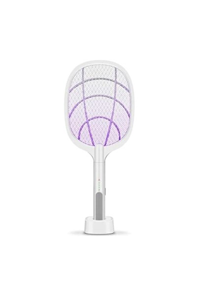 Dessa Paletă electrică anti-insecte reîncărcabilă USB, 3000V, Baterie de 1200...