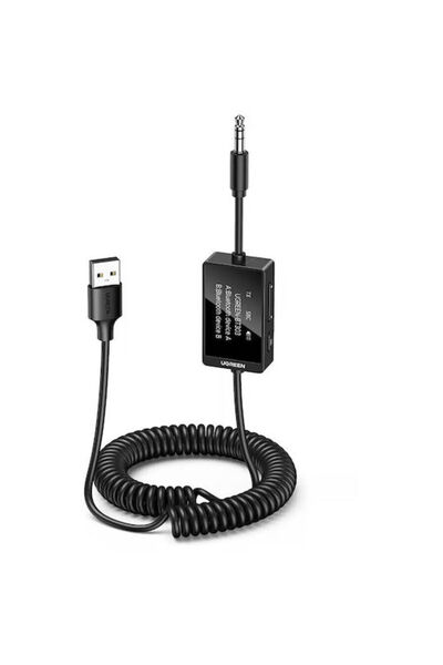 Ugreen Δέκτης Bluetooth με θύρα εξόδου USB και μικρόφωνο