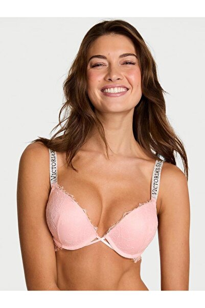 Victoria's Secret Bombshell İki Beden Büyük Gösteren Işıltılı Askılı Dantelli...