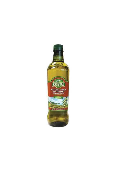 Kristal Natürel Sızma Zeytinyağı Dolgun Güçlü 1 L Pet Şişe
