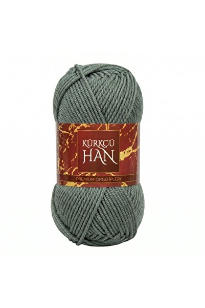 Kürkçü Han Cotton Comfort 100gr Pamuklu Makrome Punch Amigurumi Örgü İpi - Ha...