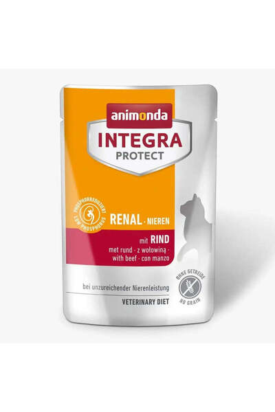 Animonda Hrană pentru pisici Integra Protect Renal Carne de vită 85 g