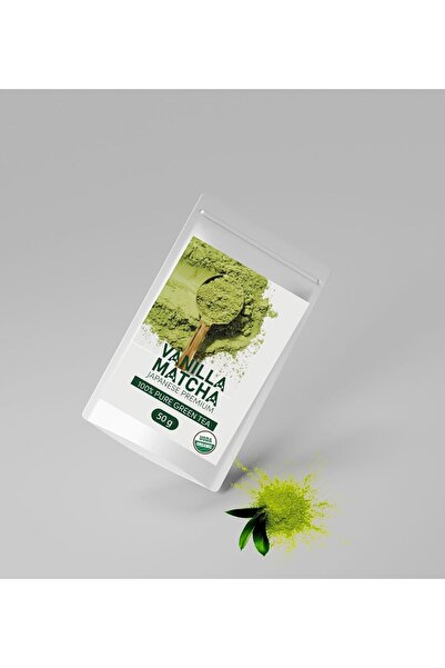 Matcha Premium Japanese شاي ماتشا الياباني الفاخر النقي الأخضر 50 جرام، بنكهة...
