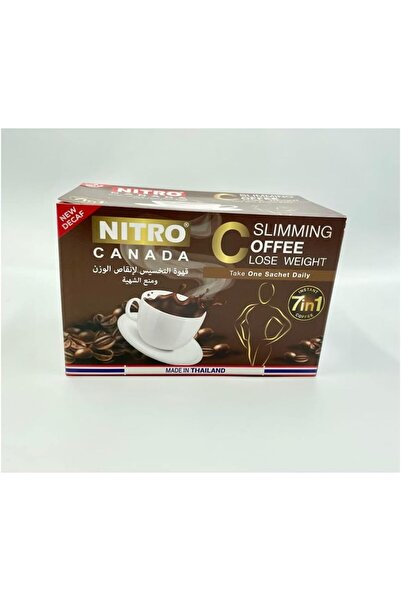 NITRO CANADA 7-in-1 Lose Weight Slimming Coffee, Thailand - 12 Sachets