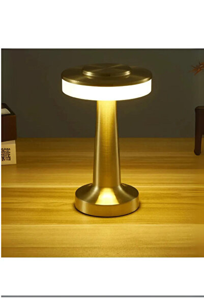Empressco Cata CT-8435 OSLO Dokunmatik Şarjlı Led Masa Lambası (Gold renk) - ...