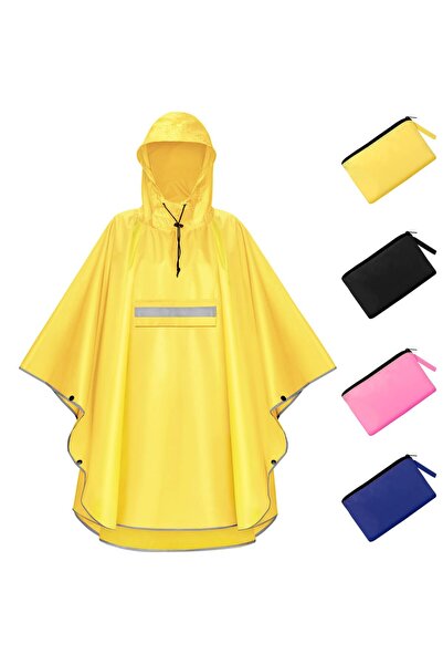 OEM Pelerină de ploaie pentru copii, Poncho de ploaie unisex, impermeabil, cu...