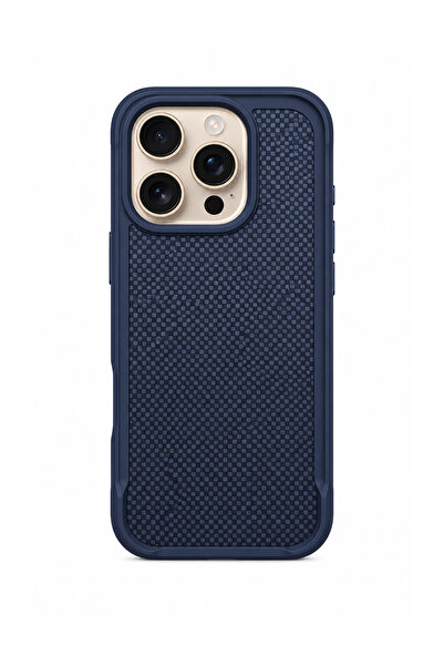 Brabus iPhone 16 Pro Max Uyumlu MagSafe Özellikli Orijinal Fiber Kaplamalı Fi...