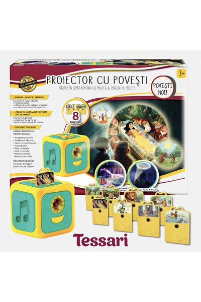 İDEA Proiector Povesti Copii in Limba Romana, 8 Povesti Noi, Muzica, Proiecti...