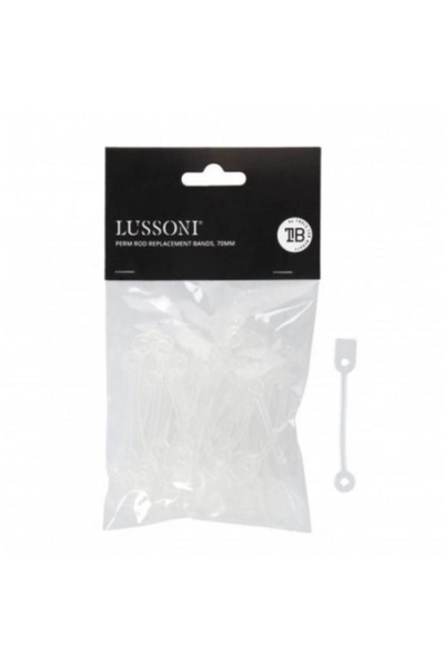 Lussoni Elastice pentru bigudiuri permanente Perm Rod Replacement Bands 70mm,...