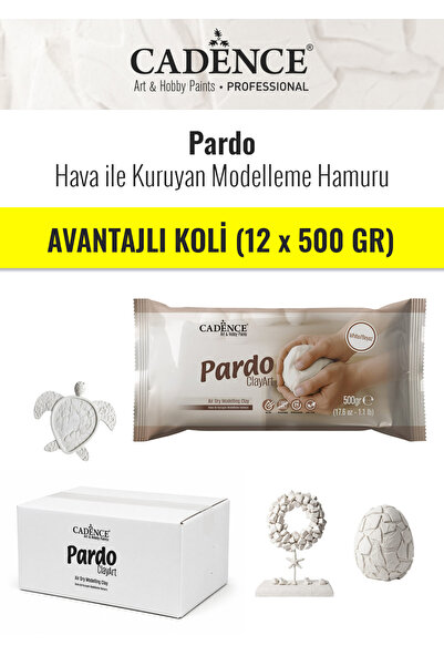 Cadence 1 Koli 500GR Pardo Hamur - Cadence Modelleme Hamuru 12 adet