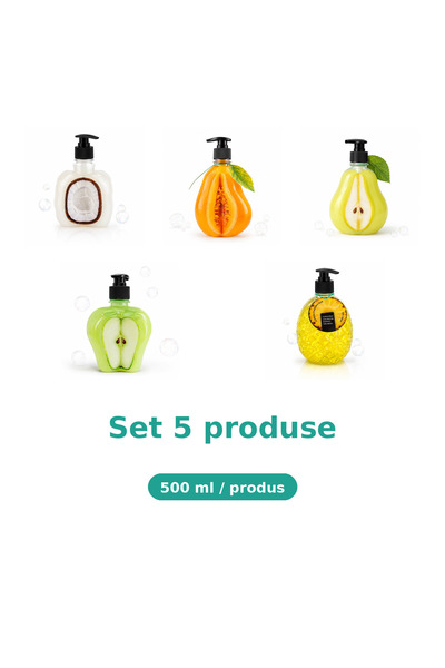 Tasty Set 5 Produse Tasty, Mix Cocos, Pepene Galben, Pere, Mar Piele Sensibil...