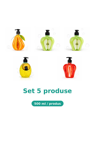Tasty Set 5 Produse Tasty, Mix Pepene Galben, Mar Piele Sensibila, Mar Extrac...